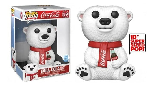 Funko POP! Ad Icons 10 inch Coca Cola Bear #59 Exclusive