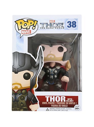 Funko POP! Marvel Thor 2 The Dark World Thor with Helmet Exclusive