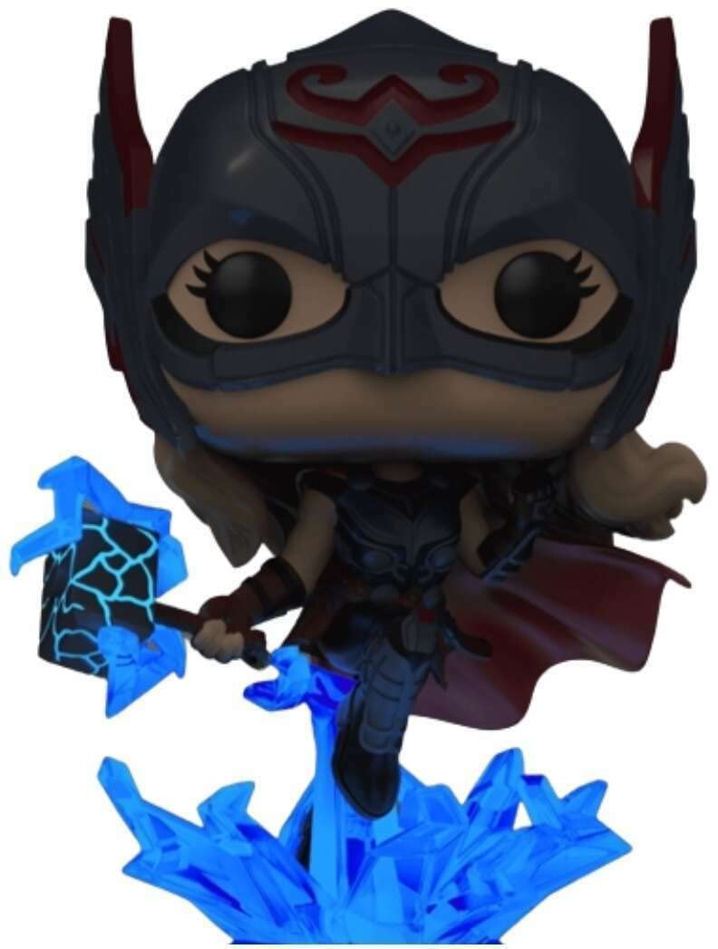 Funko POP! Marvel Thor Love and Thunder Mighty Thor #1046 [Glows in the Dark] Exclusive