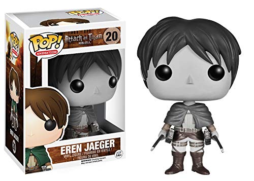 Funko POP! Animation Attack on Titan Figure - Eren Jaeger Monochrome Edition 2015 SDCC Exclusive