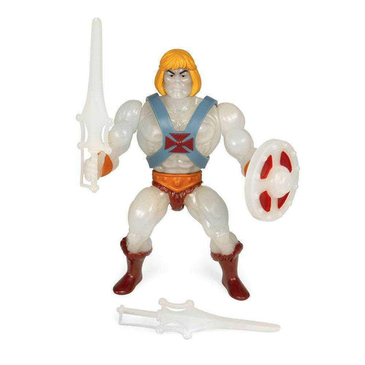 Super7 Masters of The Universe Vintage Glow-in-The-Dark He-Man 5 1/2-Inch Action Figure