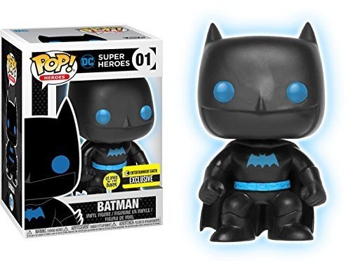 Funko POP! Heroes DC Batman #01 [Silouette, Glows in the Dark] Exclusive