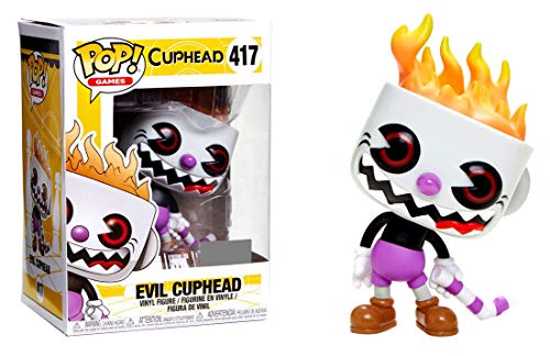 Funko POP! Games Evil Cuphead 417 Exclusive Figure
