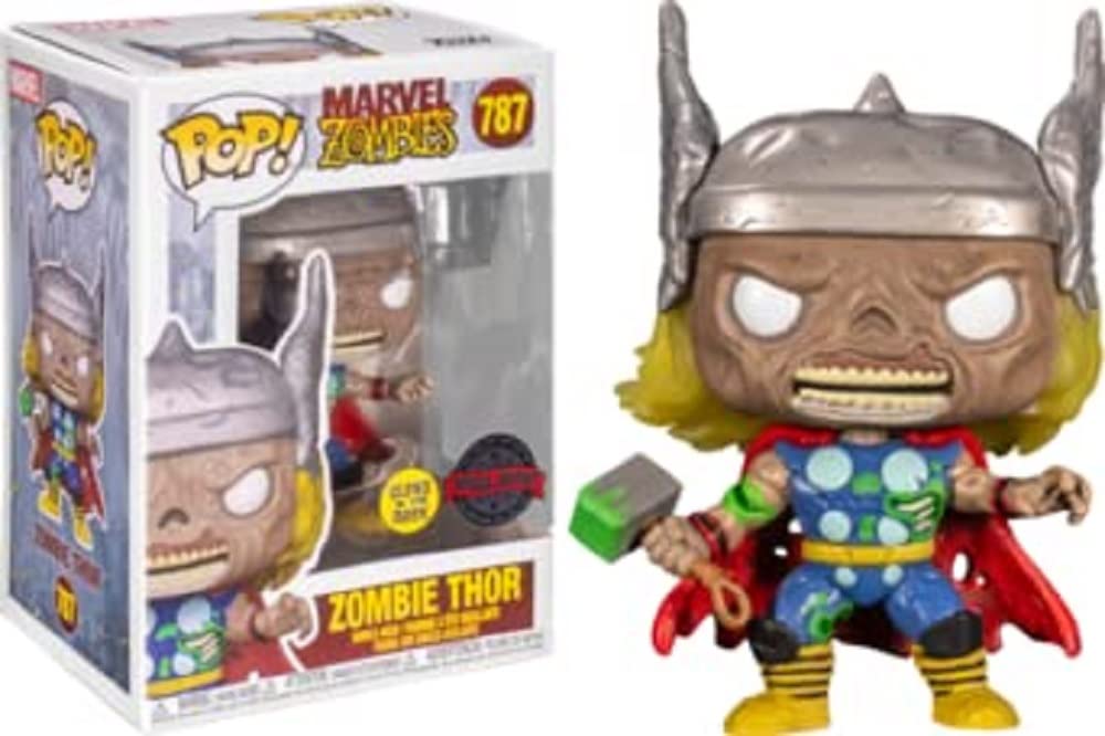 Funko POP! Marvel Zombies - Zombie Thor #787 [Glows in the Dark] Exclusive