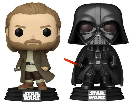 Funko POP! Star Wars Obi-Wan Kenobi and Darth Vader 2-Pack Exclusive