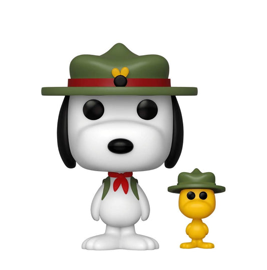 Funko POP! Animation Peanuts Beagle Scout Snoopy with Woodstock #885 Exclusive