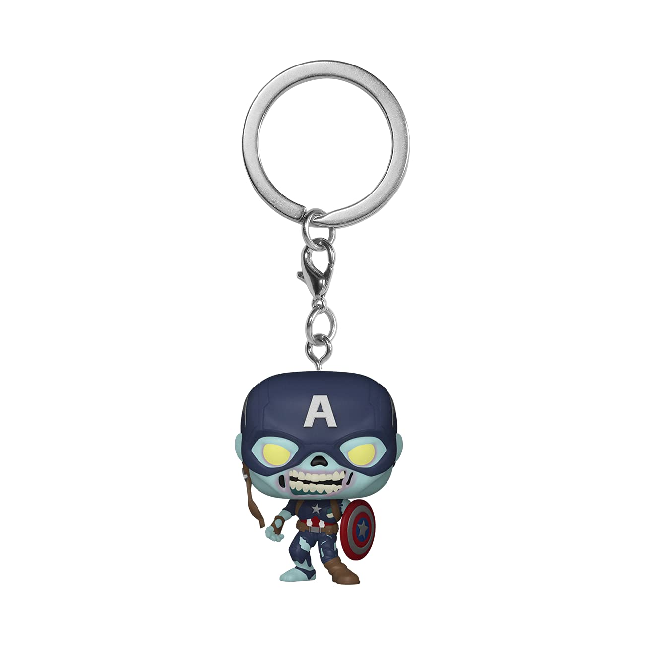 Funko Pocket POP! Keychain: What If? - Zombie Captain America S2- Keychain 1