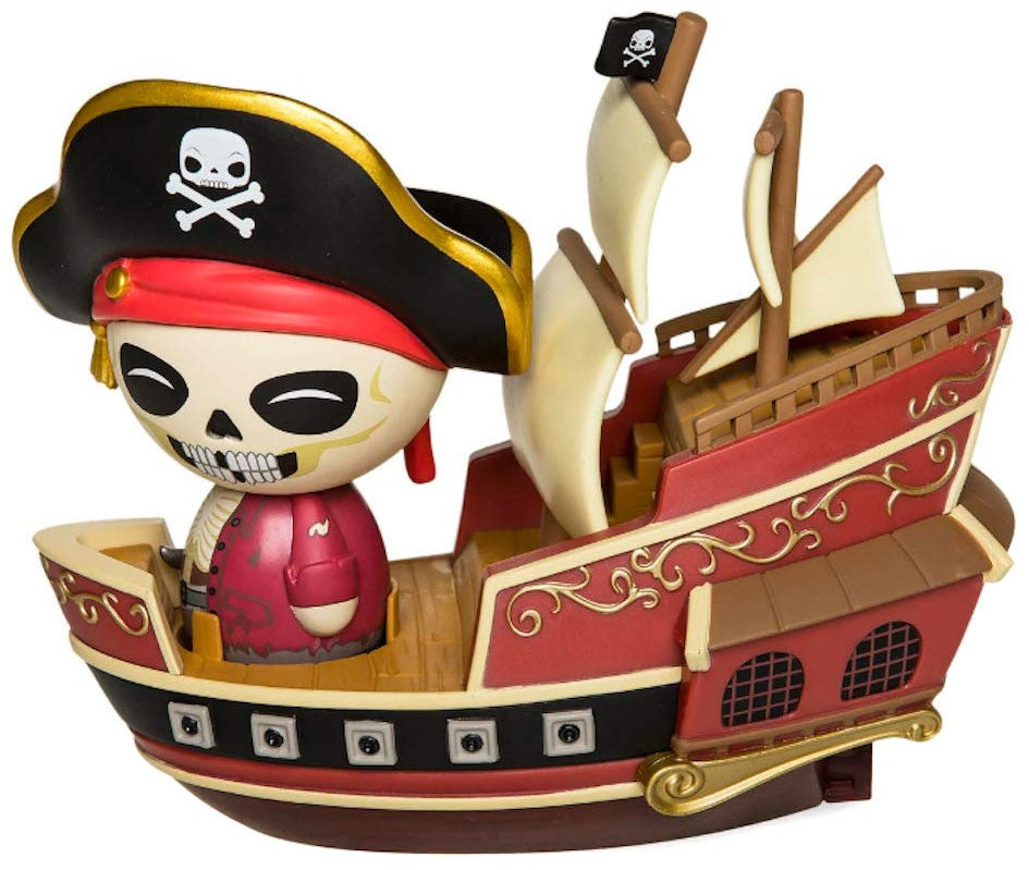 Funko Dorbz Ridez Disney Pirates of the Caribbean Jolly Roger with Pirate Ship #44 Exclusive