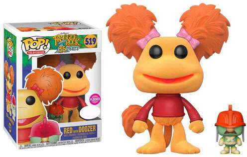 Funko POP! Television Fraggle Rock Red with Doozer #519 [Flocked] Exclusive