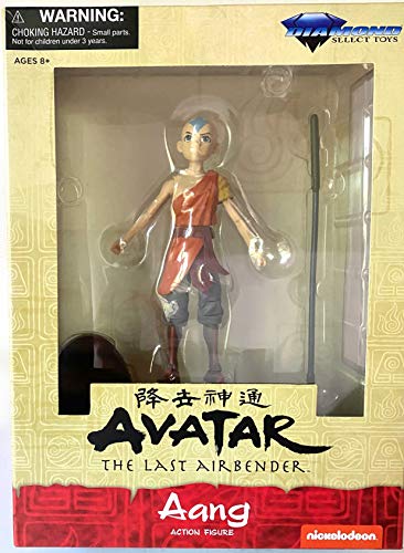 Diamond Select Toys Avatar The Last Airbender Aang Action Figure