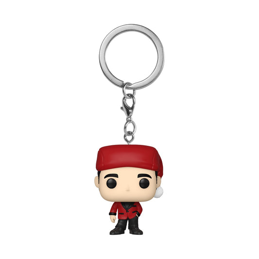 Funko Pocket POP! Keychain The Office Michael Scott Classy Santa Exclusive