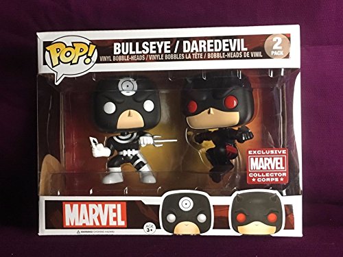 Funko POP! Marvel Bullseye & Daredevil Collectors Corps 2 Pack Exclusive