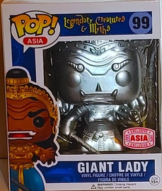 Funko POP! Asia Legendary Creatures & Myths Giant Lady #99 [Silver] Exclusive