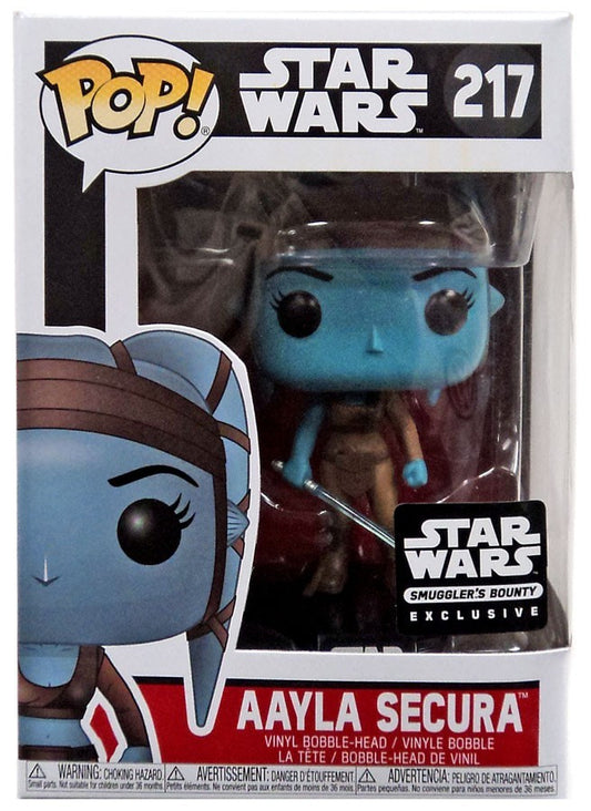 Funko POP! Star Wars Aayla Secura #217 Smuggler's Bounty Exclusive