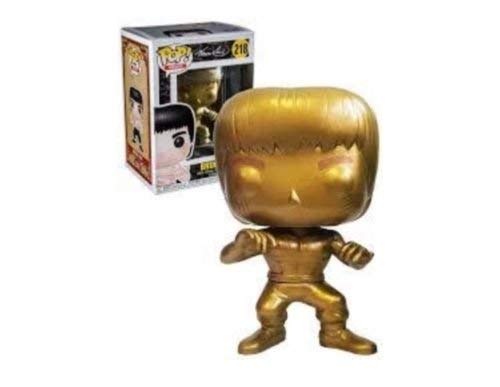Funko POP! Movies: Gold Bruce Lee Collectible Figure, Multicolor