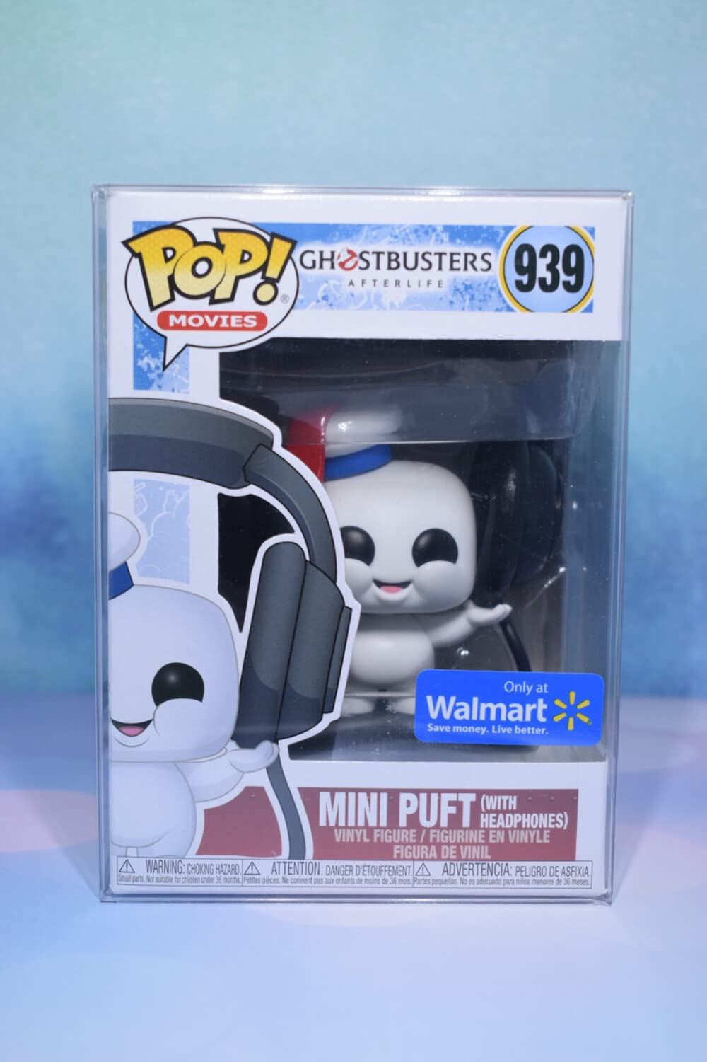 Funko POP! Movies Ghostbusters Afterlife Mini Puft with Headphones #939 Exclusive