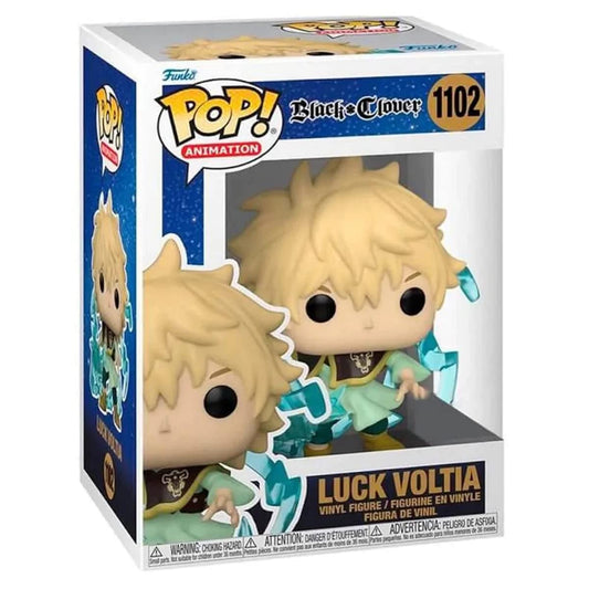 Funko POP! Animation Black Clover Luck Voltia Figure (AAA Anime Exclusive)