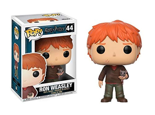 Funko POP! Movies Harry Potter-Ron Weasley with Scabbers