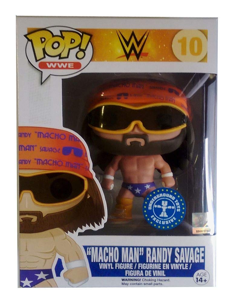 Funko POP! WWE Macho Man Randy Savage Exclusive Variant Vinyl Figure 10