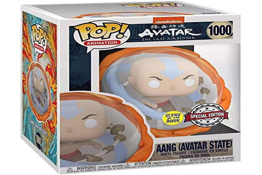 Funko POP! Animation Avatar the Last Airbender Aang (Avatar State) #1000 [Glows in the Dark] Exclusive