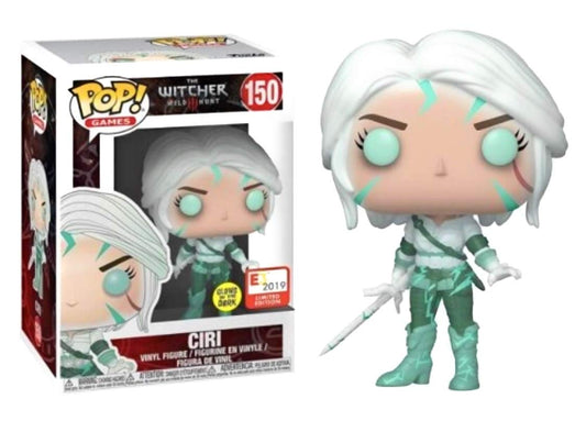 Funko POP! The Witcher Ciri Glow in The Dark E3 2019