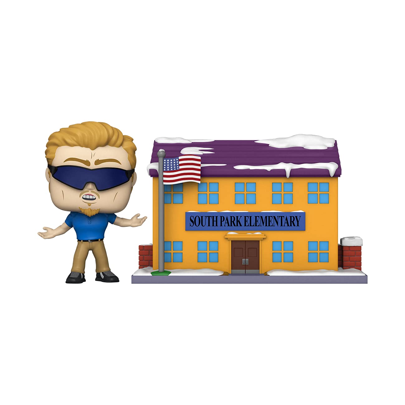 Funko POP! Town: South Park - South Park Elementary w/ PC Principal #24