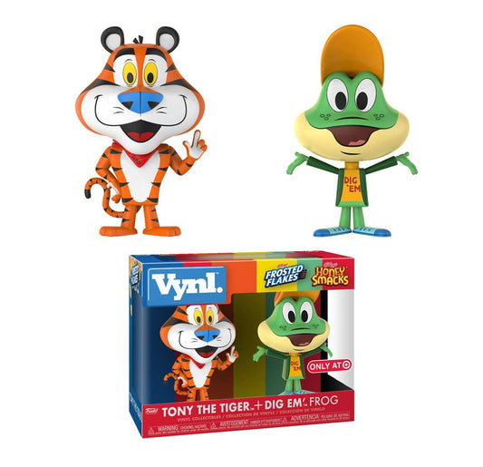 Funko Vynl.Tony The Tiger + Dig Em' Frog Exclusive 2 Pack