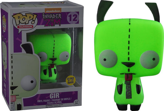 Funko POP! Television Invader Zim Gir #12 [Glows in The Dark] Exclusive