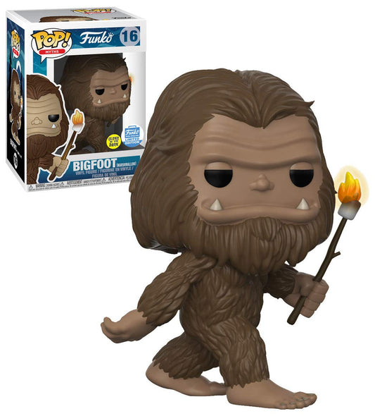 Funko POP! Myths Bigfoot with Marshmallow Stick GITD #16