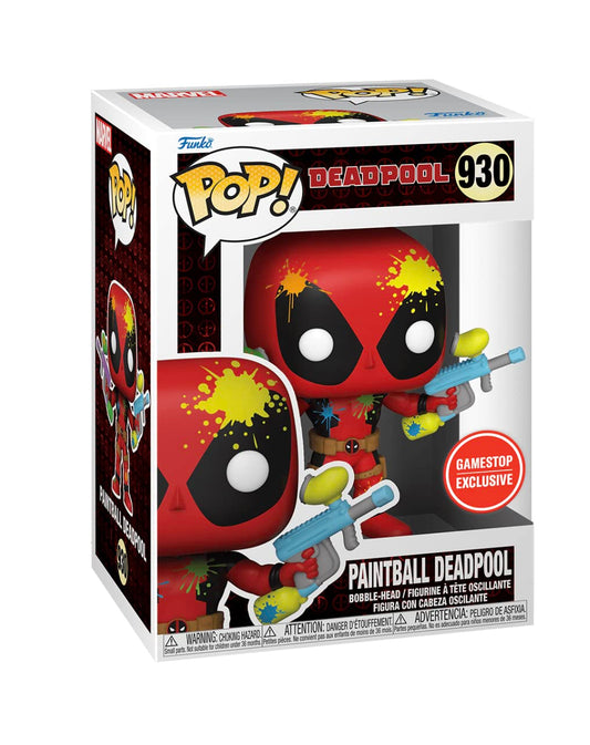 Funko POP! Marvel Paintball Deadpool Exclusive