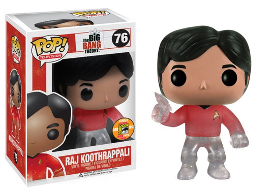 Funko POP! Television Raj Star Trek Red Shirt with Gun Vinyl Figure (SDCC Exclusive)