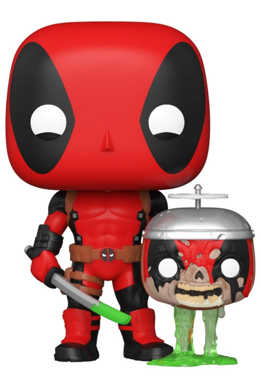 Funko POP! Marvel Zombies Deadpool with Headpool #667 Collector Corps Exclusive