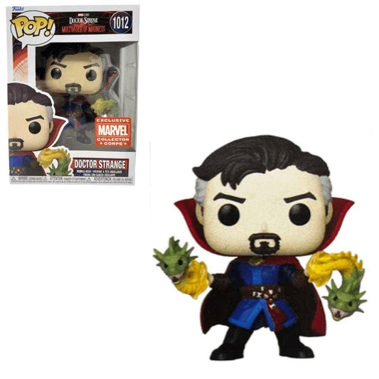 Funko POP! Marvel Doctor Strange Multiverse of Madness Doctor Strange #1012 [Dragon Hands] Collector Corps Exclusive