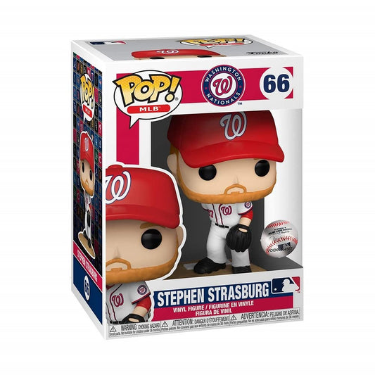 Funko POP! Baseball MLB: Nationals - Stephen Strasburg (Home Uniform)