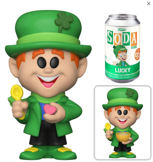 Funko Soda: General Mills Lucky Leprechaun 4.25" Figure in a Can