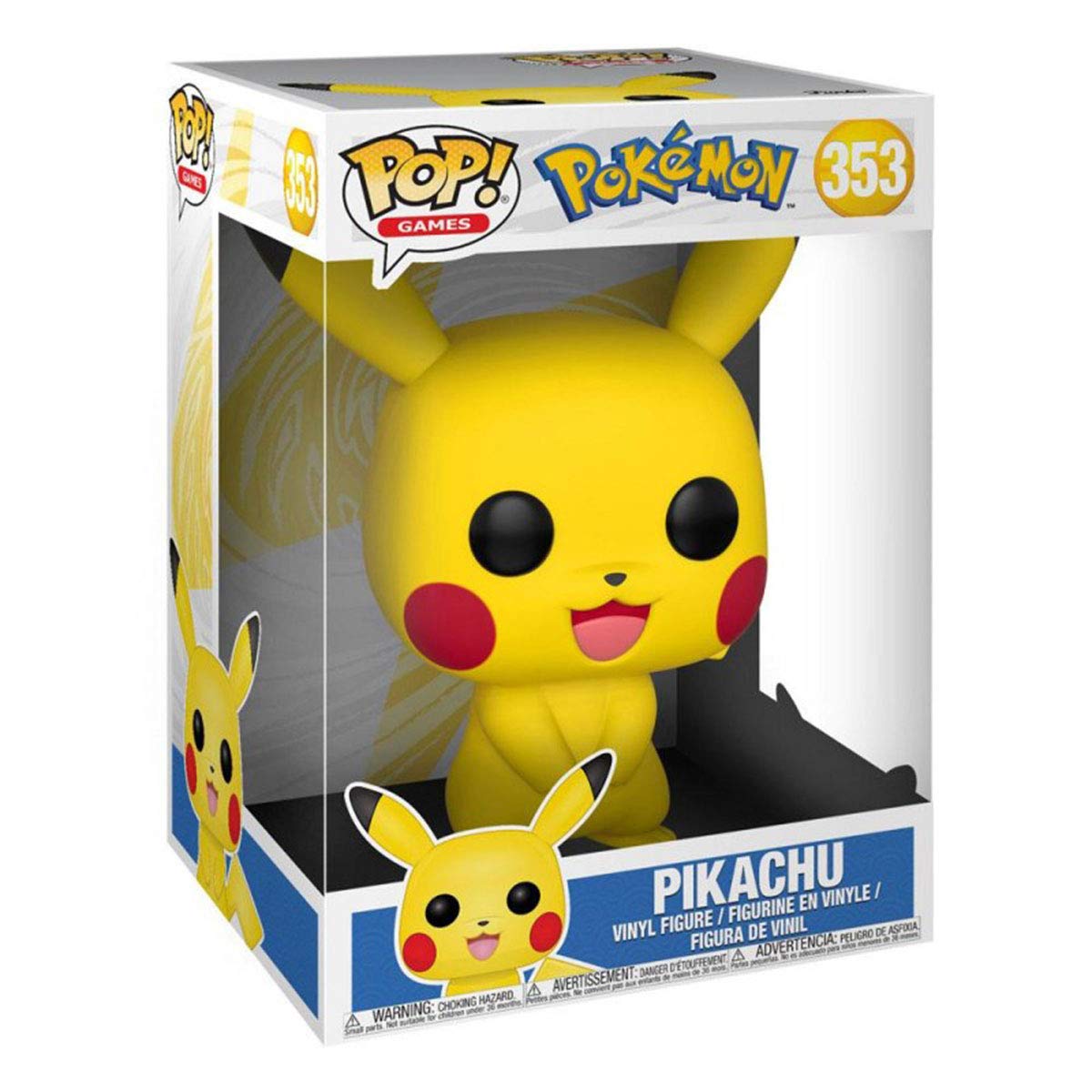 Funko POP! Games Pokemon - Pikachu [10 Inch] #353 Exclusive