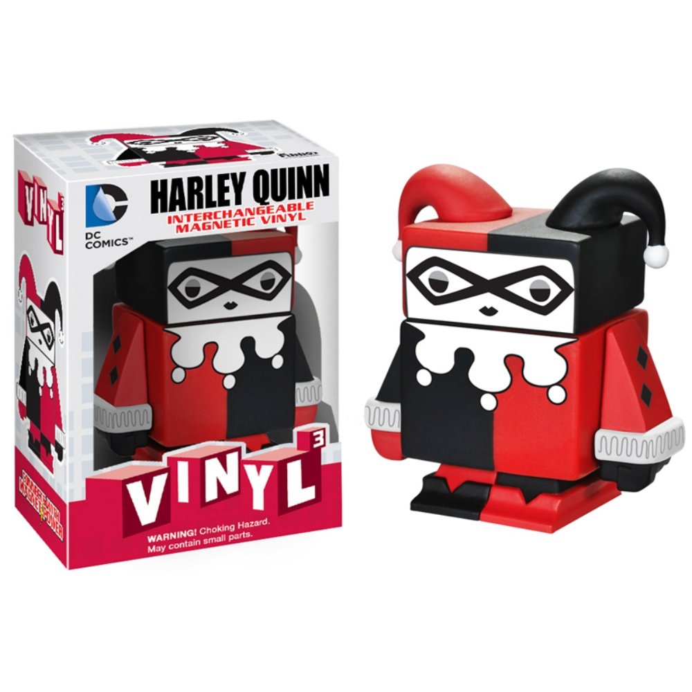 Funko DC Vinyl 3 Harley Quinn Collectible Magnetic Changeable Figure