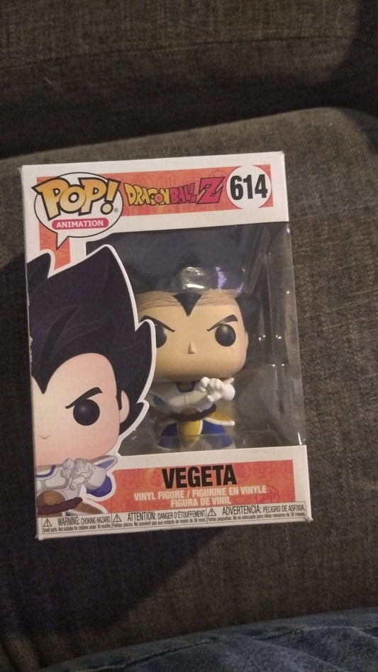 Funko POP! Animation: Dragon Ball Z Vegeta #614 [Metallic] Exclusive
