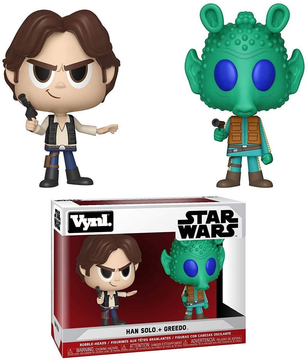 Funko Vynl: Star Wars - Han Solo & Greedo Collectible Figure, Multicolor