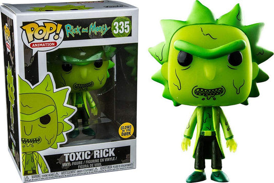 Funko POP! Animation Rick & Morty Toxic Rick #335 [Glows in the Dark] Exclusive