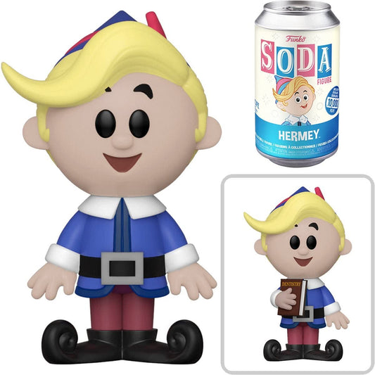 Funko Soda Rudolph The Red Nosed Reindeer Hermey LE 10,000 (Styles May Vary)
