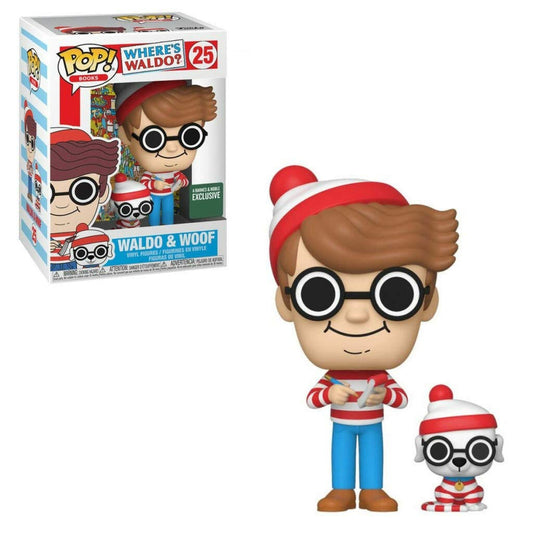 Funko POP! Books Where's Waldo - Waldo & Woof Exclusive