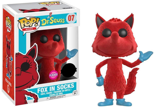 Funko POP! Books: Dr. Seuss - Fox in Socks (Flocked)