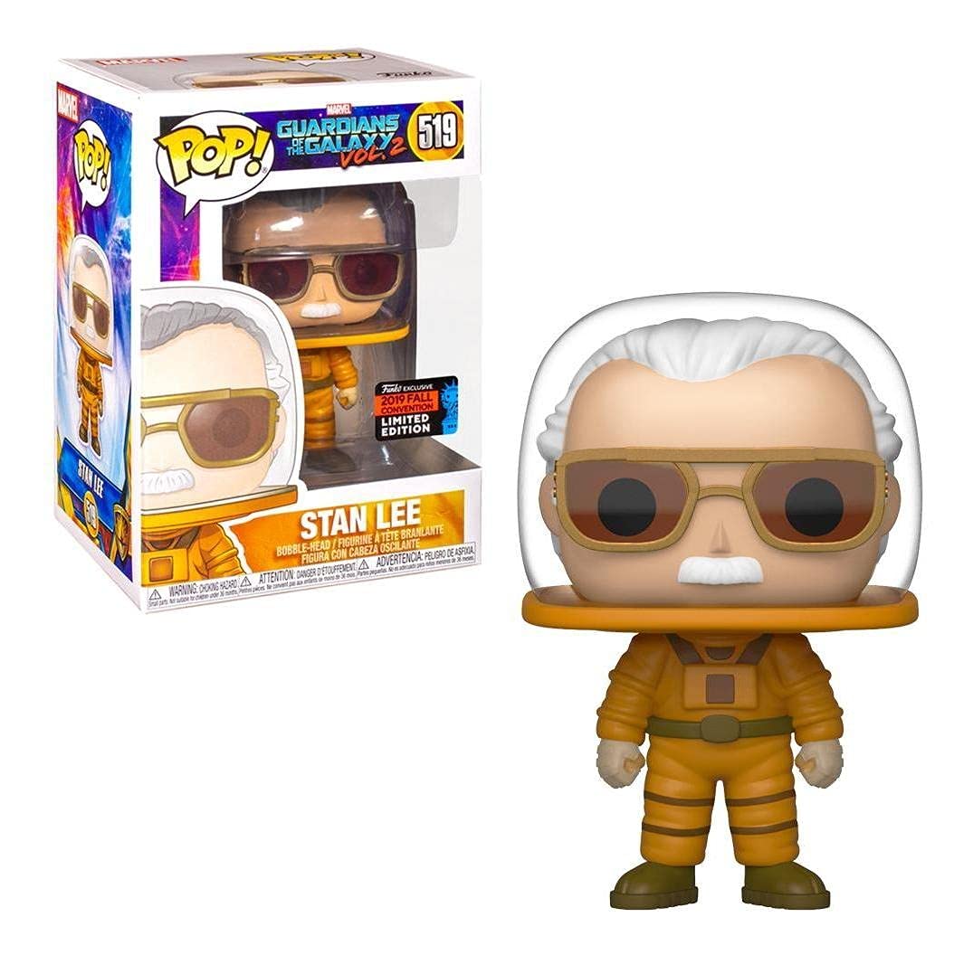 Funko POP! Marvel Guardians of the Galaxy Vol. 2 Stan Lee #519 [Astronaut] Fall Convention Shared Walmart Exclusive