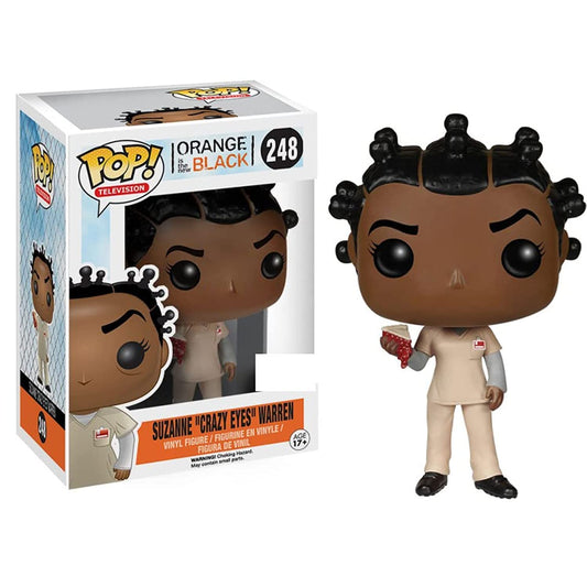 Funko POP! Television Orange is the New Black Suzanne "Crazy Eyes" Warren Exclusive Vinyl Figure #248 [with Pie]