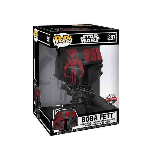Funko POP! Star Wars 10 Inch Boba Fett #297 [Futura Black] Exclusive