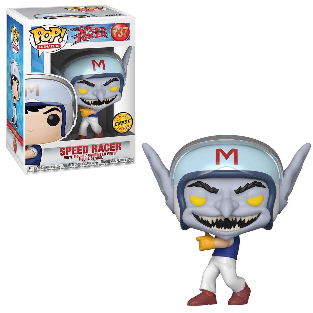 Funko POP! Animation: CHASE Speed Racer #737 - Evil Speed in Helmet – eVend