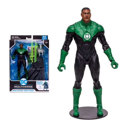 McFarlane Toys DC Multiverse Green Lantern John Stewart Endless Winter 7" Action Figure Build-A-Figure Frost King Series