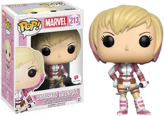 Funko POP! Marvel Unmasked GwenPool Exclusive #213