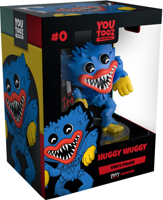 Huggy Wuggy YouTooz Figure, 4.4" Vinyl Toys from Poppy Playtime Collection, Collectible Huggy Wuggy Vinyl Figure